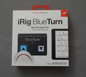 IK Multimedia iRig BlueTurn モバイルBluetoothフット・ペダル【国内正規品】