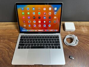 「極美品新品バッテリー」Apple MacBook PRO Retina 13inch 2017/CPUi5 2.3GHZ/8GB/SSD256GB/Windows11/office2019/CJ038-7