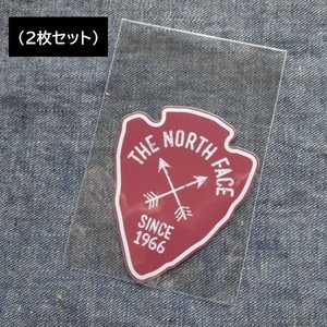 2枚セット TNF Print Sticker NN32348 FF ノースフェイス ステッカー 新品 防水素材