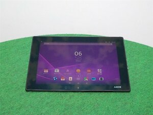 au SONY Xperia Z2 Tablet SOT21 ブラック タブレット 中古　動作確認済み　送料無料