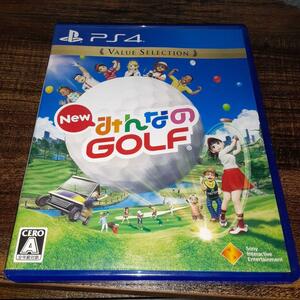 【送料4点まで230円】55【PS4】New みんなのGOLF みんなのゴルフ みんゴル【動作確認済】