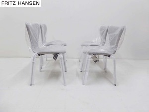 未使用品■FRITZ HANSEN フリッツハンセン■セブンチェア フルパディング 4脚セット アルネ ヤコブセン