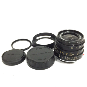 1円 MINOLTA M-ROKKOR 28mm 1:2.8 一眼 マニュアルフォーカス カメラ レンズ 光学機器