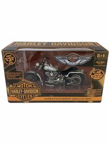 HARLEY DAVIDSON 2003 FAT BO◆ミニカー/SILVER