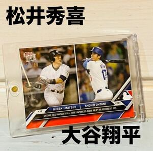 ★希少レア★ 10枚限定 大谷翔平 松井秀喜 topps now パラレル ドジャース ヤンキース ホームラン エンゼルス MVP 直筆サイン なし