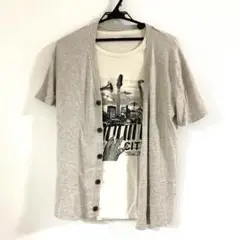 GAP カーディガン、Tシャツセット