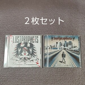 LOSTPROPHETS　CD　２枚セット　ロストプロフェッツ　送料無料　即決　迅速発送