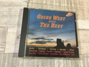 超希少！！入手困難！！C&W オムニバス CD『GOING WEST WITH THE BEST』Jeff Turner/Tom Russell Band/Doris Ackarmann 他 DISK1枚 全16曲