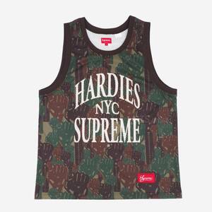 Supreme/Hardies Camo Basketball Jersey　緑XL　シュプリーム/ハーディーズ カモ バスケットボール ジャージー　2023SS 