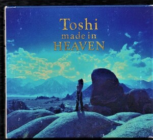 Ω トシ Toshi 1992年 初回盤 CD/メイド・イン・ヘヴン/made in HEAVEN Welcome to my destiny 他9曲収録/井上鑑/X JAPAN エックス