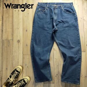 ☆Wrangler RELAXED FIT ラングラー☆テーパード デニム パンツ メキシコ製 W38 S1621