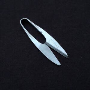 小型 糸切鋏 全長約45㎜ STAINLESS 握り鋏 和鋏 刺繍鋏 裁縫道具 刺繍道具 日本製 Japanese Embroidery scissors Thread cutting 【5470】