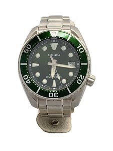 SEIKO◆PROSPEX DIVER SCUBA/自動巻腕時計/アナログ/GRN/SLV/6R35-00A0