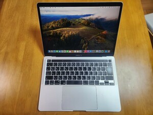 ★Apple MacBook Pro13(2020) 美品 シルバー Core i5-2.0GHz/16GB/512GB/13.3Retina/Type-C x4/macOS Sonoma/MS Office搭載 充放電557回