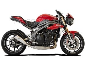 TRIUMPH SPEED TRIPLE 2016～2017 スリップオンマフラー HP CORSE エイチピーコルセ