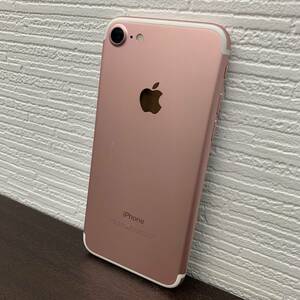 【ジャンク】iPhone7 128GB ローズゴールド 最大容量82% / ソフトバンク SoftBank SB 利用制限◯ Apple アイフォーン SIMフリー ピンク