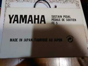 希少 未使用 YAMAHA SUSTAIN PEDAL