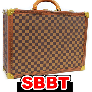 ルイヴィトン　コトヴィル 45　100周年記念 限定品　ダミエ　ブラウン トランク LOUIS VUITTON 本物 sbbt