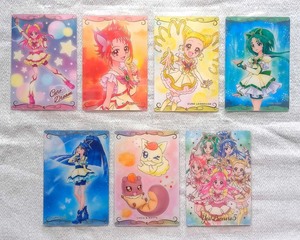 ラスト２★Yes！プリキュア５ カードウエハース4★７種コンプのセット未開封★キュアドリーム キュアルージュ レモネード ミント アクア★a