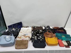 ☆☆【ジャンク】レディース　ブランドバック おまとめ大量セット エルメス カルティエ コーチ ロンシャン　miumiu など サイズ140