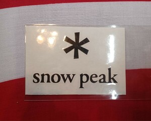 ★snow peak★カッティングステッカー耐水耐光