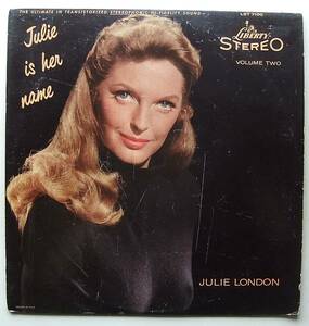 ◆ JULIE LONDON / Julie Is Her Name Vol.II ◆ Liberty LST 7100 (black:dg) ◆ W