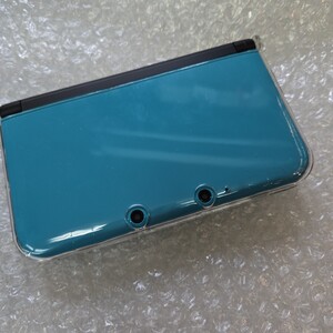 動作品　外装美品　 ニンテンドー3DSLL　 SPR-001　 Nintendo 任天堂 3DS　ターコイズブラック