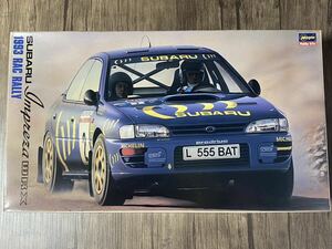 定形外可◆◇スバル インプレッサ WRX 1993 RAC RALLY ドライバー/ナビゲーターフィギュア付き◇◆1/24 ハセガワ 未組立 