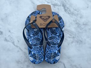 A117◆LA買付け品◆新品【ROXY】ビーチサンダル◆レディース◆25㎝