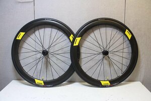 ○MAVIC マビック COSMIC SL 45 DISC JAPAN LIMITED シマノフリー 11/12s対応 クリンチャー チューブレス カーボンホイールセット 美品