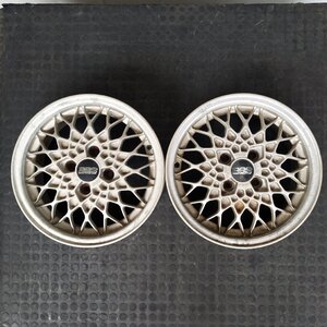 管理番号：A10-151【2本のみ】【14x5.5J 4x100 ET+40 ハブ57】BBS JT・店頭引取可能・適格請求書発行可能