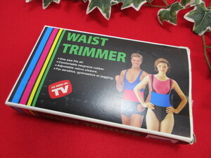 【AS19/クリ】未使用　エクササイズ用品　シェイプアップ　WAIST TRIMMER　ウエストトリマー　全長92ｃｍ