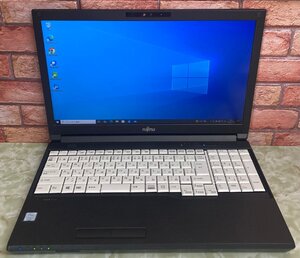 1円～ ●富士通 LIFEBOOK A579/A / Core i5 8365U (1.60GHz) / メモリ 8GB / SSD 256GB / 15.6型 フルHD (1920×1080) / Win10 Pro 64bit