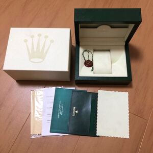 ロレックス ROLEX 空箱　時計用　説明書付き　グリーン