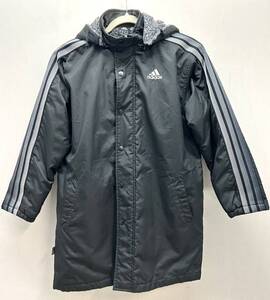 ◯アディダス　ベンチコート　150サイズ　◯ボア adidas キッズ ベンチウォーマー