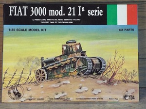 ◎送料無料！タウロモデル1/35　フィアット3000　mod.21 Ia serie #　104