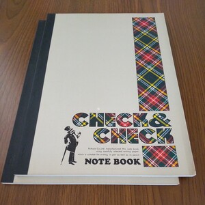 文具店在庫品☆コクヨ【CHECK & CHECK】B5ノート 2冊☆