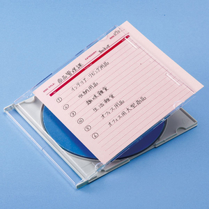 【10個セット】 サンワサプライ 手書き用インデックスカード(ピンク) JP-IND6PX10