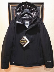 最上級プレミアムダウン※定価16万◆イタリア・ミラノ発*BOLINI*GORE-TEX/ゴアテックス・超防水/防風・極地防寒ダウンジャケットM・黒