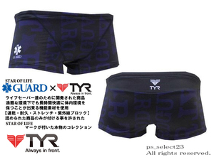 0130 ☆ 新品 未使用 水着 競パン ＴＹＲ ライフガード ネイビー Ｌサイズ