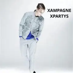 【美品】XAMPAGNE XPARTYS シャンパン スモッキングジャケット