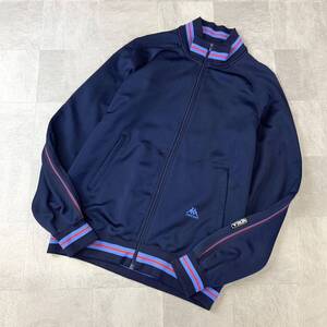 美品 90‘s Kappa sport カッパ トラックジャケット ジャージ メンズ Lサイズ ネイビー ヴィンテージジャージ