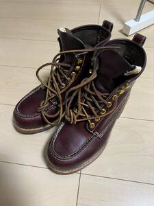 visvim cradle moc folk 8.5 Burgundy