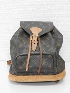 LOUIS VUITTON　ルイ・ヴィトン　モンスリMM　M51136　モノグラム　リュックサック　廃番　同梱不可　管理番号b166