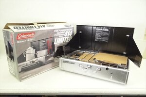 ▼ 1円スタート ▼ Coleman コールマン 414-731J ツーバーナー 中古 現状品 241205K2887