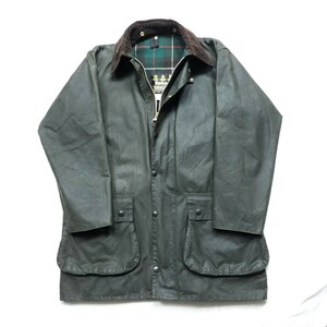 80s Barbour northumbria c42 ビンテージ　バブアー　ノーザンブリア　オイルド　