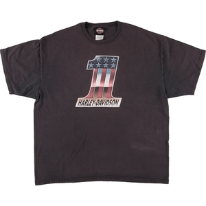 古着 ハーレーダビッドソン Harley-Davidson モーターサイクル バイクTシャツ USA製 メンズXL /eaa457293