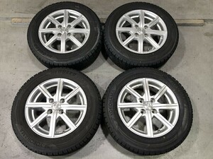 アルミホイール付(4J018)Aphrodite 14X5.5J 4穴 100 48 67mm+ YOKOHAMA iG50PLUS 175/65R14 82Q 2019年　スタッドレス アイスガード