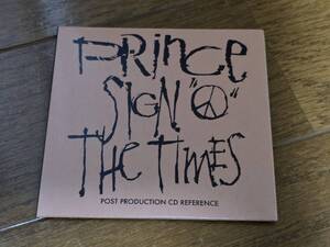 (CDシングル) Prince●プリンス Sign "O" The Times Post Production CD Reference EYE RECORDS 限定盤