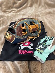 【100円スタート】即戦力！ウィルソン 一般軟式用 オールラウンド用 グラブ グローブ Wilson